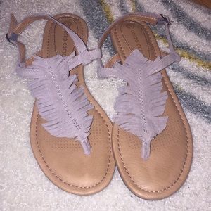 Girls darling sandals